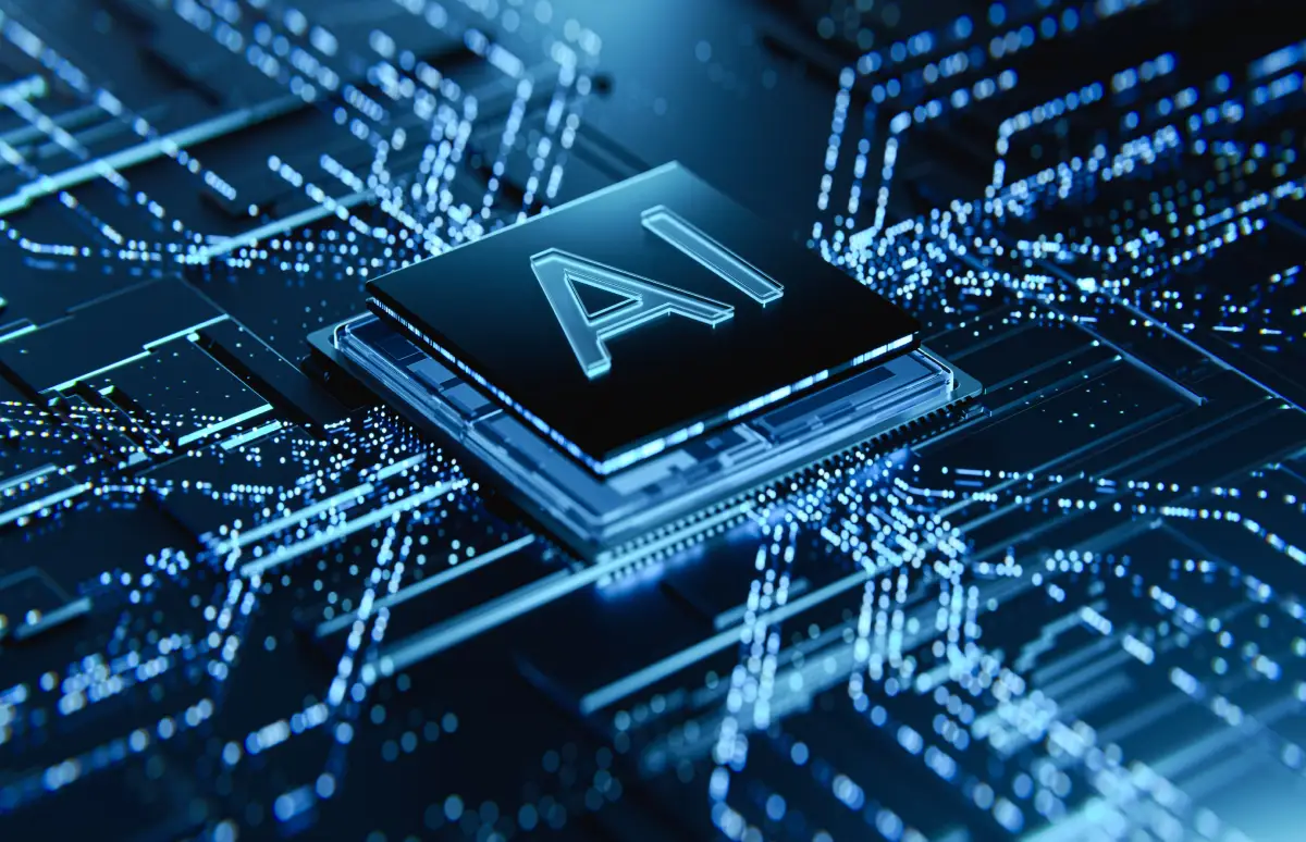 Artificial intelligence concept representing accountability frameworks for AI adoption in Australian financial services