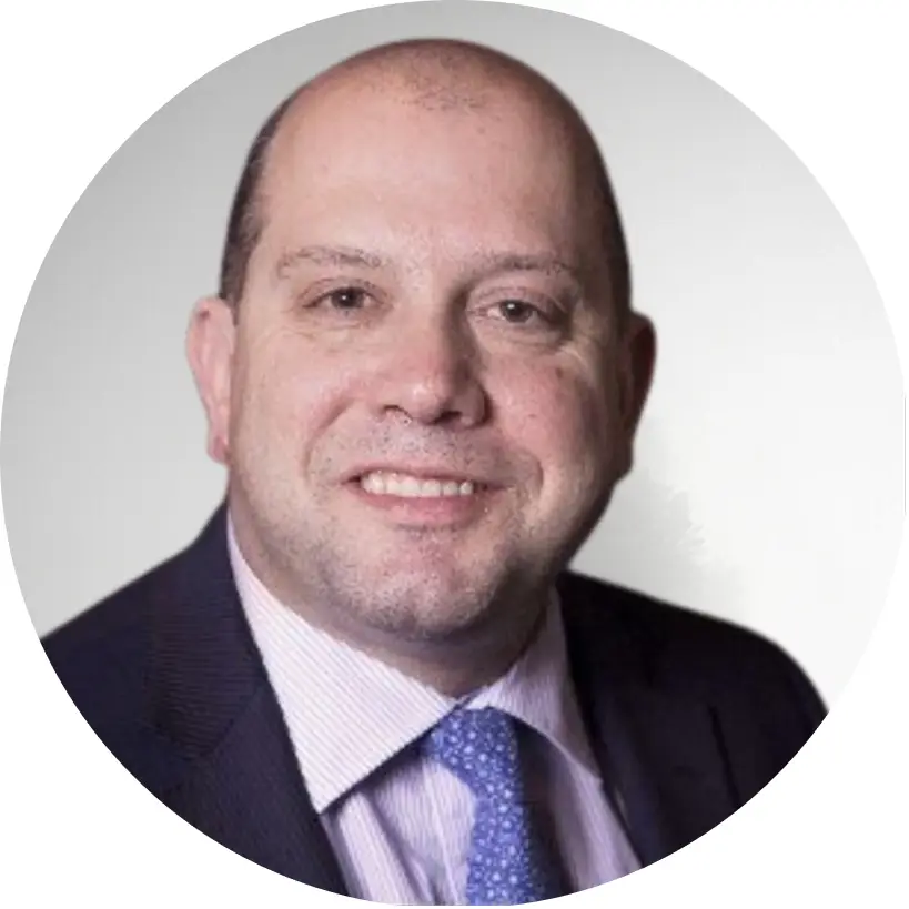 George Liras professional portrait – IQ Group senior executive in financial services advisory