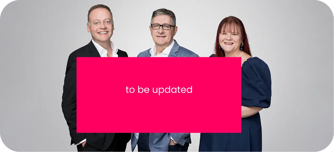 IQ Group executive team photo representing the leadership driving transformation in Australian financial services